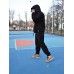 Костюм Oversize утепленный чёрный